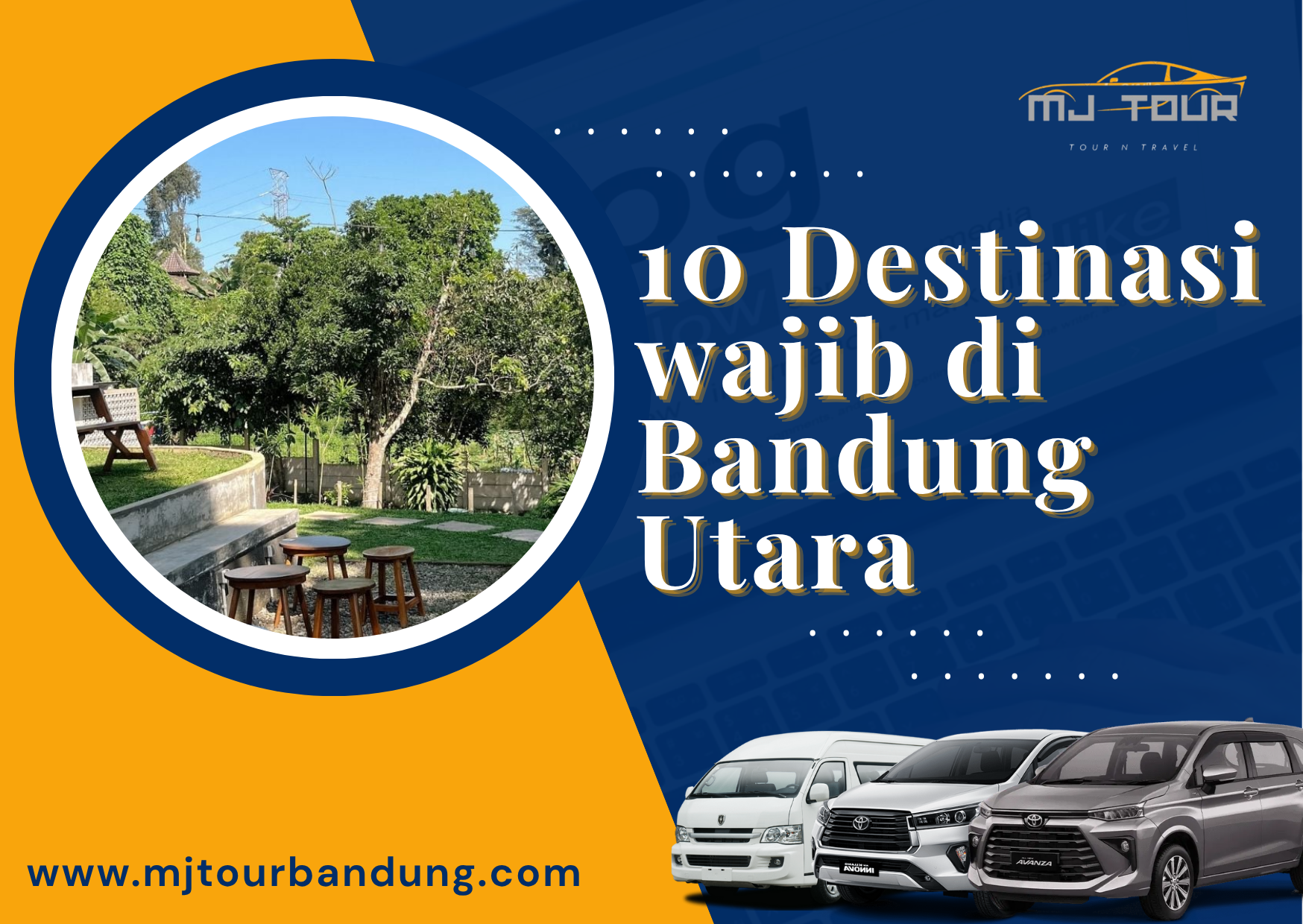 10 Destinasi Wajib di Bandung Utara